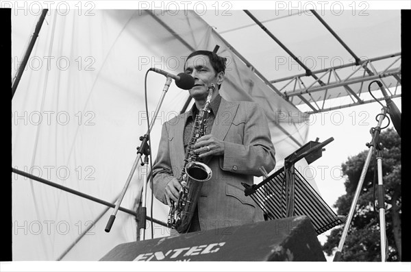 Art Pepper, Capital Jazz, Knebworth, 1981.   Artist: Brian O'Connor.