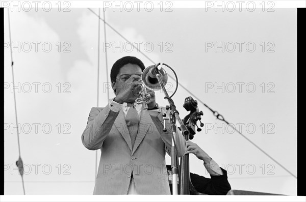 Wynton Marsalis, Knebworth, 1982.   Artist: Brian O'Connor.