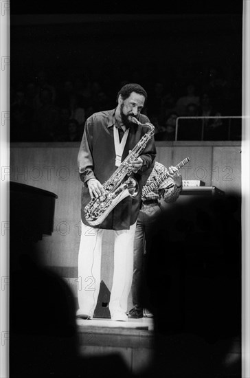 Sonny Rollins, Fairfield Halls, Croydon, 1986.    Artist: Brian O'Connor.