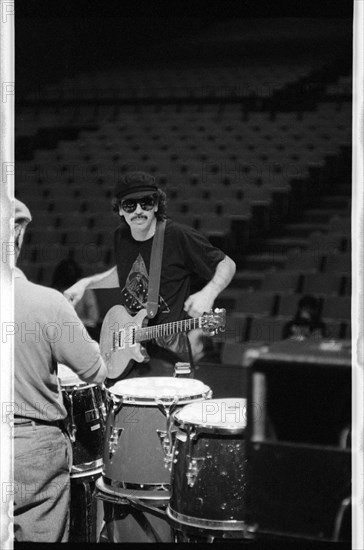 Carlos Santana, RFH London, 1988. Artist: Brian O'Connor.