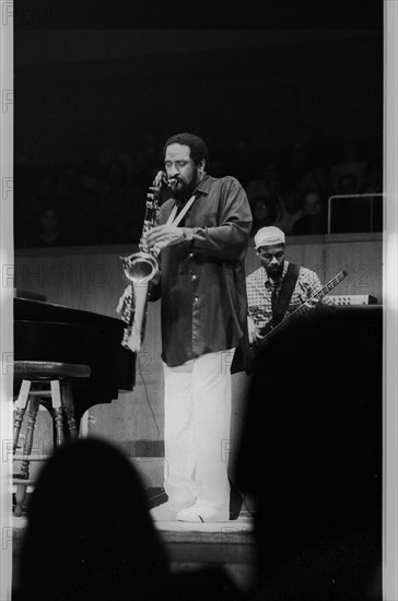 Sonny Rollins, Fairfield Halls Croydon, 1986. Artist: Brian O'Connor.