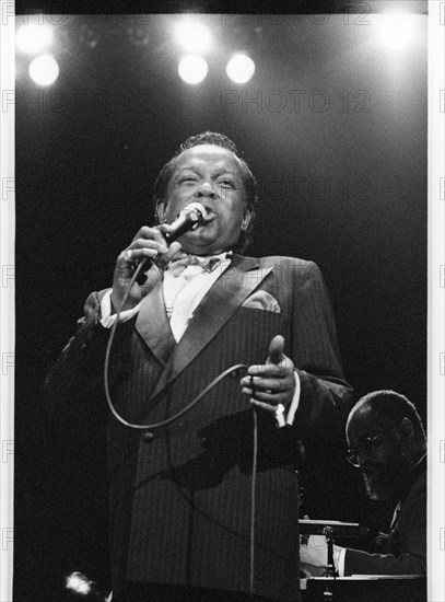 Lou Rawls, Royal Albert Hall, 1990. Artist: Brian O'Connor.