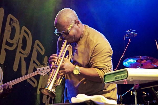 Terence Blanchard, Love Supreme Jazz Festival, Glynde Place, East Sussex, 2015.  Artist: Brian O'Connor.