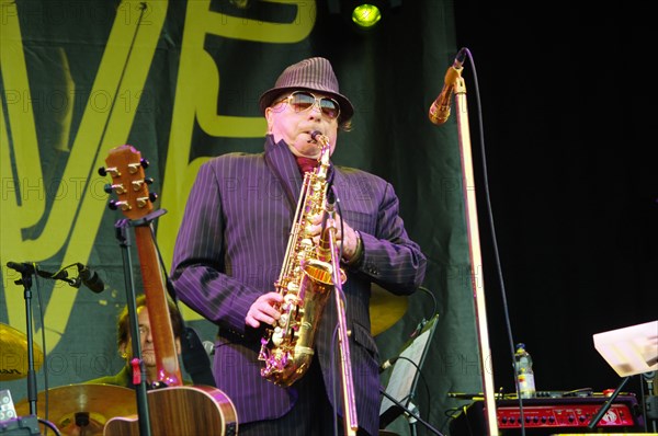 Van Morrison, Love Supreme Jazz Festival, Glynde Place, East Sussex, 2015. Artist: Brian O'Connor.