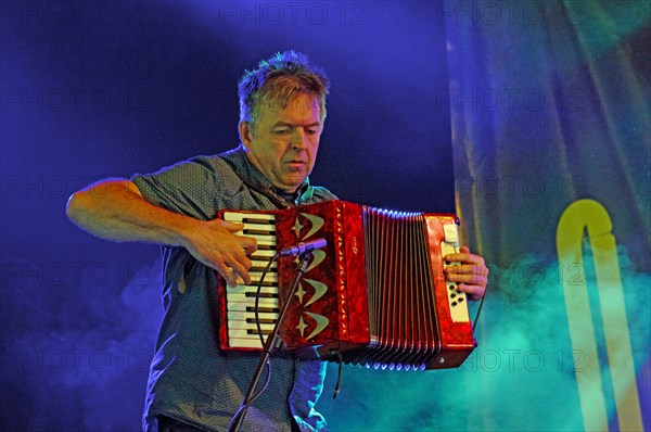 Huw Warren, Love Supreme Jazz Festival, Glynde Place, East Sussex, 2015.  Creator: Brian O'Connor.