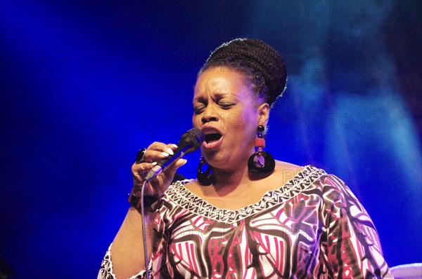 Dianne Reeves, Love Supreme Jazz Festival, Glynde Place, East Sussex, 2015. Artist: Brian O'Connor.