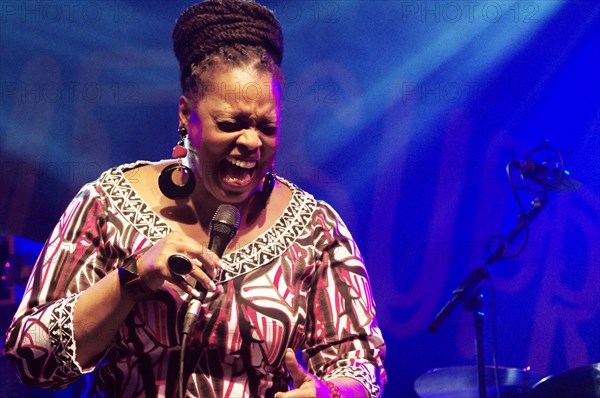 Dianne Reeves, Love Supreme Jazz Festival, Glynde Place, East Sussex, 2015. Artist: Brian O'Connor.