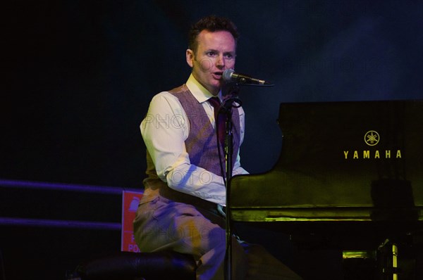 Joe Stilgoe, Love Supreme Jazz Festival, Glynde Place, East Sussex, 2015. Artist: Brian O'Connor.