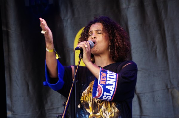 Neneh Cherry, Love Supreme Jazz Festival, Glynde Place, East Sussex, 2015. Artist: Brian O'Connor.