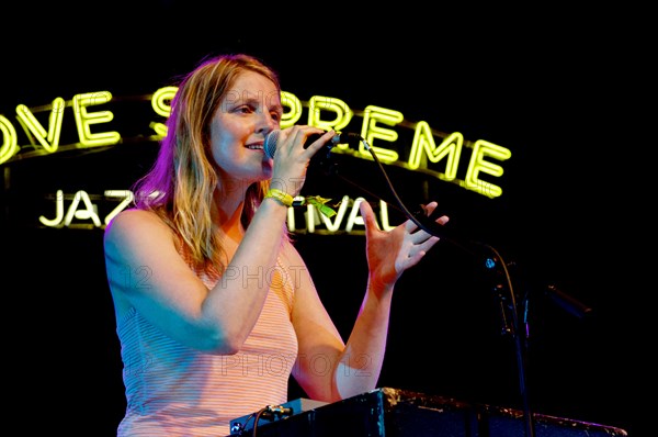 Lauren Kinsella, Love Supreme Jazz Festival, Glynde Place, East Sussex, 2015. Artist: Brian O'Connor.