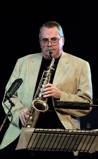 Phil Woods, Brecon Jazz Festival, Brecon, Powys, Wales, 2005. Artist: Brian O'Connor.