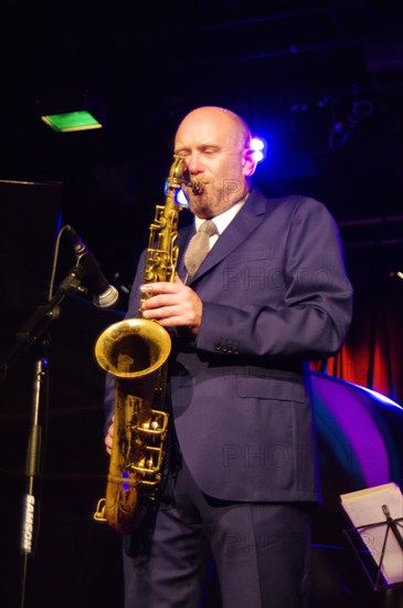 Robert Fowler, Under Ground Theatre, Eastbourne, East Sussex, October 2015. Artist: Brian O'Connor.