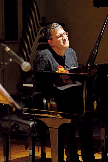 John Law, Watermill Jazz Club, Dorking, Surrey, October 2015. Artist: Brian O'Connor.