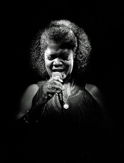 Ernestine Anderson, Ronnie Scott's, Soho, London, 1981. Artist: Brian O'Connor.