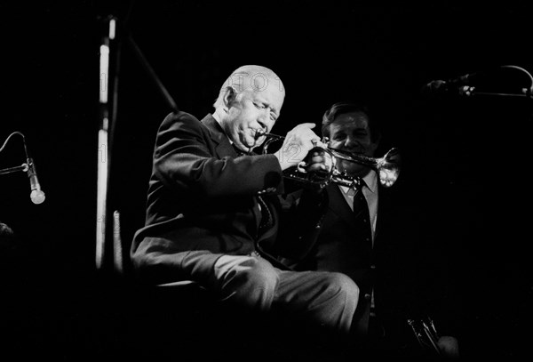 Wild Bill Davison, Lewisham Jazz Festival, Lewisham, London, 1986. Artist: Brian O'Connor.