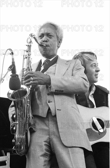 Sonny Stitt, Capital Jazz Festival, Alexandra Palace, London, 1979. Artist: Brian O'Connor.