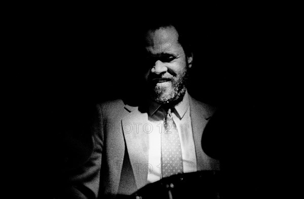 Billy Higgins, Ronnie Scott's, Soho, London, March 1989. Artist: Brian O'Connor.