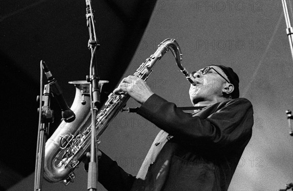 Charles Lloyd, Brecon Jazz Festival, Powys, Wales, August 2000. Artist: Brian O'Connor.