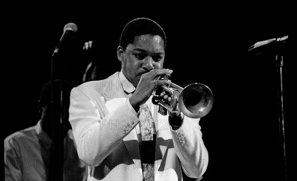 Wynton Marsalis, Capital Jazz, Royal Festival Hall, London, July 1988. Artist: Brian O'Connor.