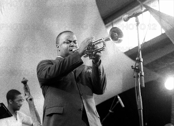 Nicholas Payton, Brecon Jazz Festival, Powys, Wales, August 2001. Artist: Brian O'Connor.