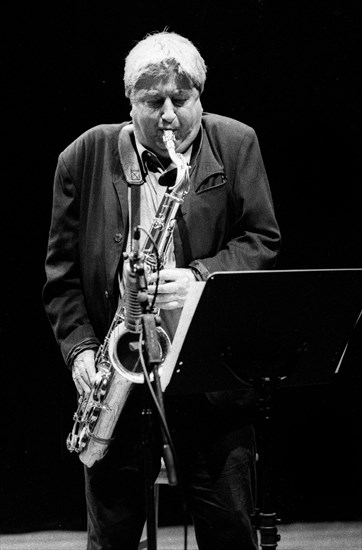Tony Coe, Brecon Jazz Festival, Powys, Wales, August 2009. Artist: Brian O'Connor.