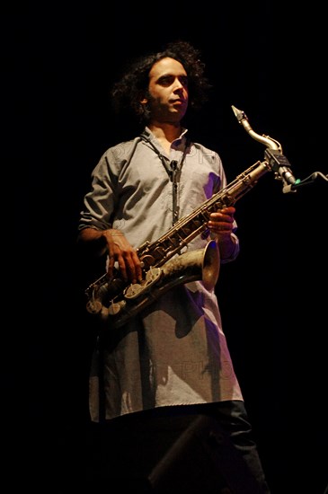 Idris Rahman, Ropetackle Arts Centre, Shoreham, West Sussex, Jan 2016. Artist: Brian O'Connor.