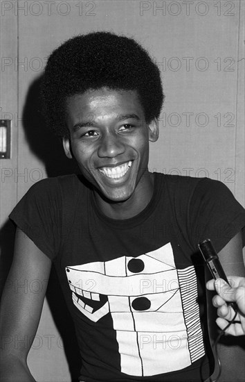 Alphonso Johnson, London, 1976.   Artist: Brian O'Connor.