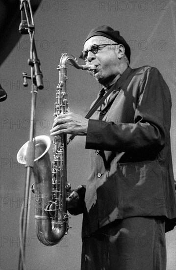 Charles Lloyd, Brecon Jazz Festival, Powys, Wales, August 2000. Artist: Brian O'Connor.