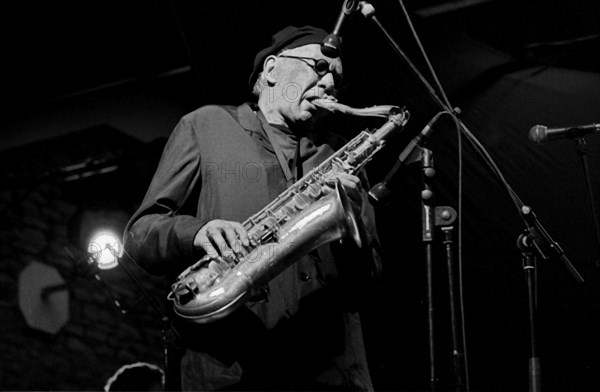 Charles Lloyd, Brecon Jazz Festival, Powys, Wales, August 2000. Artist: Brian O'Connor.