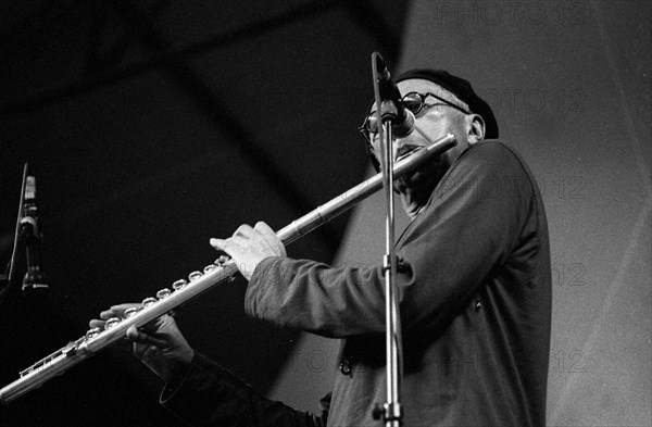 Charles Lloyd, Brecon Jazz Festival, Powys, Wales, August 2000. Artist: Brian O'Connor.