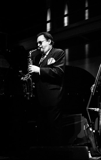 Jackie McLean, Jazz Cafe, London, April 1991. Artist: Brian O'Connor.