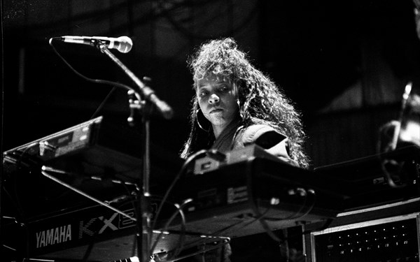 Patrice Rushen, JVC Capital Jazz Festival, Royal Festival Hall, London, July 1988.  Artist: Brian O'Connor.