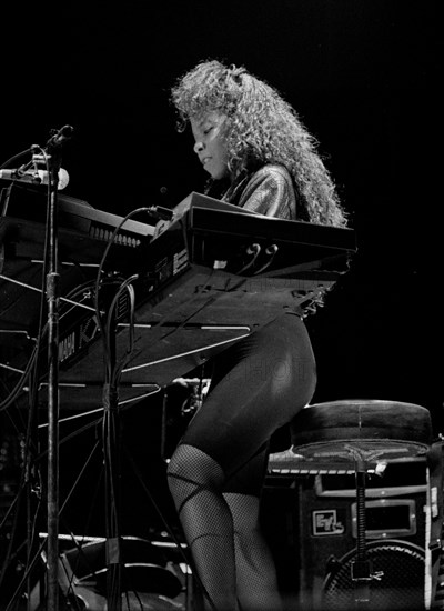 Patrice Rushen, JVC Capital Jazz Festival, Royal Festival Hall, London, July 1988.  Artist: Brian O'Connor.