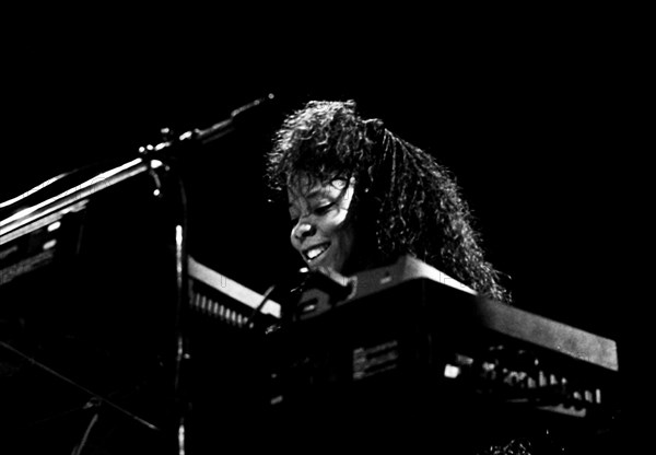 Patrice Rushen, JVC Capital Jazz Festival, Royal Festival Hall, London, July 1988.  Artist: Brian O'Connor.