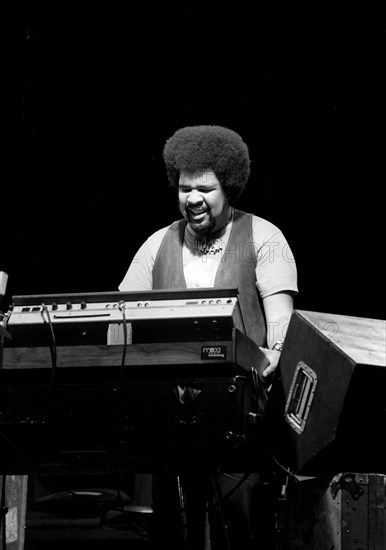 George Duke, London, 1976.   Artist: Brian O'Connor.