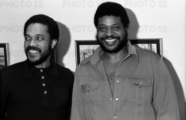 Billy Higgins and George Coleman, London, 1976. Artist: Brian O'Connor.