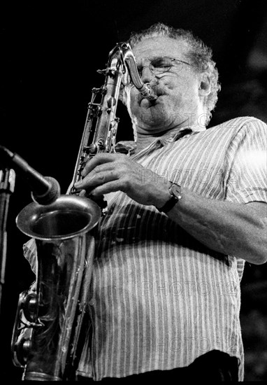 Frank Tiberi, Brecon Jazz Festival, Brecon, Wales, August, 2003. Artist: Brian O'Connor.