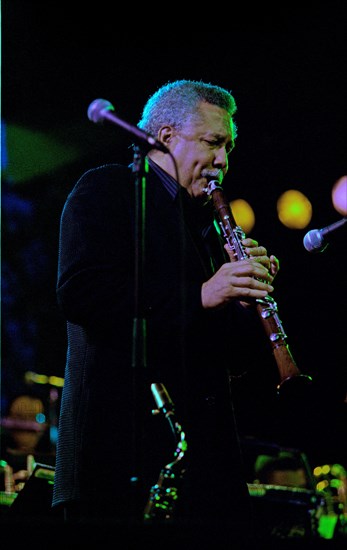 Paquito D'Rivera, Brecon Jazz Festival, Brecon, Wales, 12 August, 2005. Artist: Brian O'Connor.