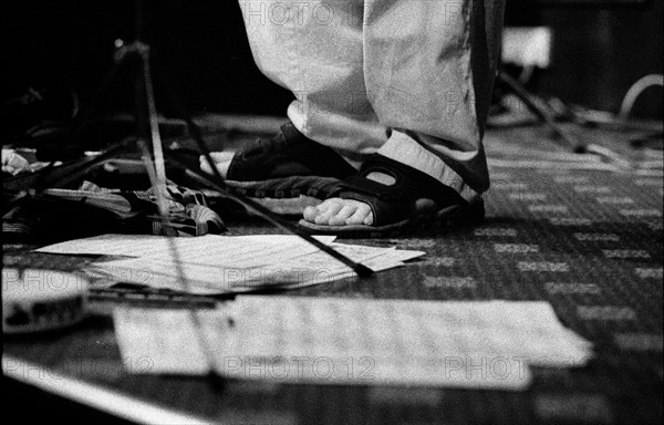 Michael Garrick, Watermill Jazz Club, Dorking, Surrey, May 2001. Artist: Brian O'Connor.