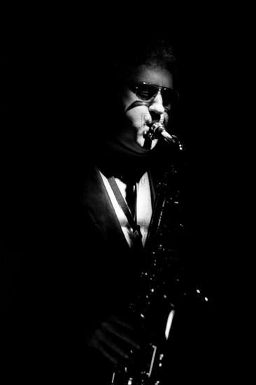 Lee Konitz, Ronnie Scott's, Soho, London, November, 1986.   Artist: Brian O'Connor.