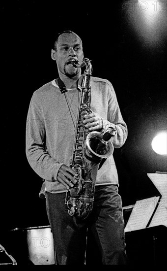 Joshua Redman, Brecon Jazz Festival, Brecon, Wales, August, 2001. Artist: Brian O'Connor.