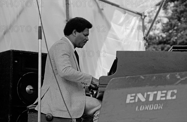 McCoy Tyner, Capital Jazz, Knebworth, Hertfordshire, July, 1981.   Artist: Brian O'Connor.