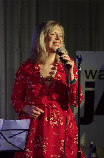 Trudy Kerr, Watermill Jazz Club, Dorking, Surrey, March 21, 2017. Artist: Brian O'Connor.