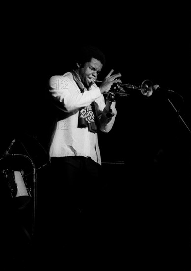 Freddie Hubbard, Roundhouse, London, November, 1977.    Artist: Brian O'Connor.