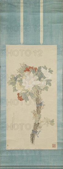 Bouquet of peonies, 1891-1908. Artist: Jiahui Miao.