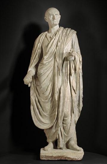 Statue of Cicero, Roman, c1st century. Artist: Unknown.