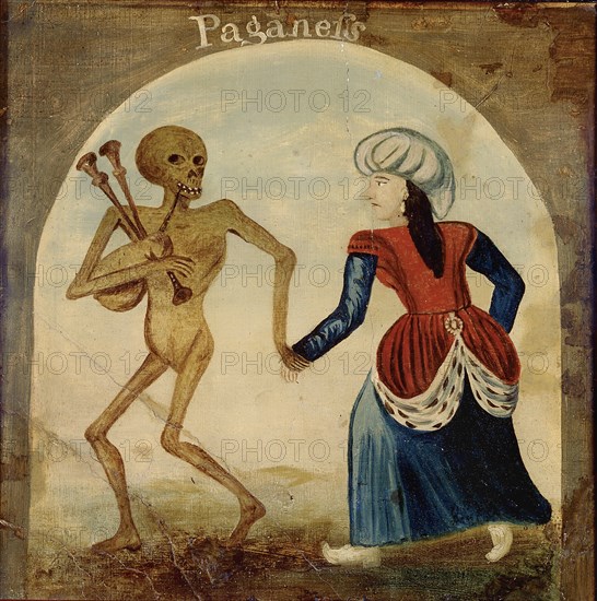 Painted panel, 18th century. Artist: Anon.