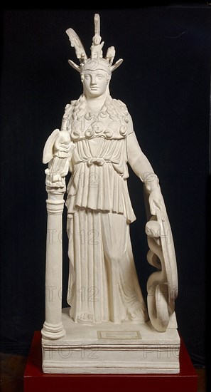 Varvakeion Athena, from Athens, 2nd century. Artist: Unknown.