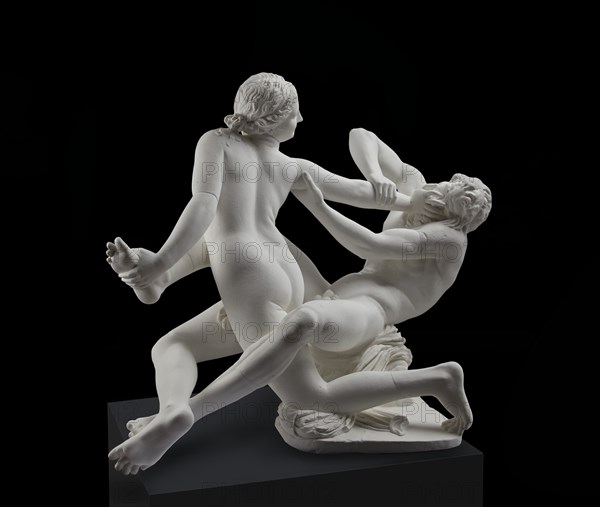 Satyr and Hermaphrodite, 1st - 2nd century. Artist: Unknown.