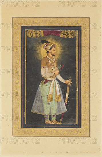 Shah Jahan, 17th century. Artist: Shihab al-Din Muhammad.